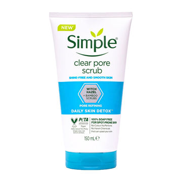 ‎اسکراب پوست چرب clear pore سیمپل