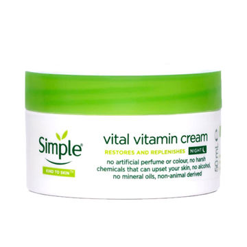 ‎کرم شب سیمپل Vital Vitamin