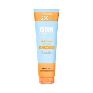 ژل کرم آبرسان ضدآفتاب ایزدین مدل Wet Skin بی رنگ | محافظ قوی SPF 50