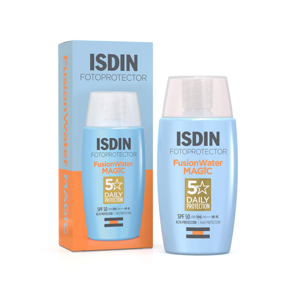 ضد آفتاب ایزدین فیوژن واتر SPF50 | پکینگ جدید